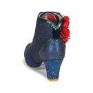 Irregular Choice Donna Stivaletti Winter Blooms Marine - 5