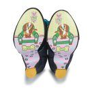Irregular Choice Donna Stivaletti Winter Blooms Marine - 7