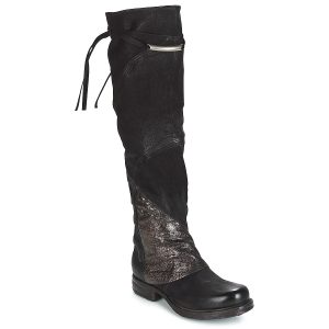 Stivali a metà coscia    SAINT EC PATCH  Nero