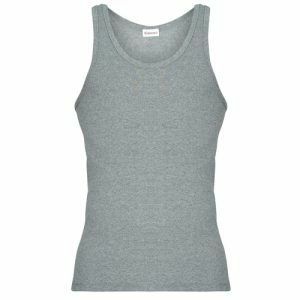 T-shirt senza maniche uomo Eminence HERITAGE PUR COTON Grigio, realizzata in cotone di alta qualità per un comfort ottimale. Questo modello elegante e versatile è perfetto per l'estate, ideale per casual wear o attività all'aperto. Acquista ora la t-shirt Eminence HERITAGE per un look alla moda e rilassato!