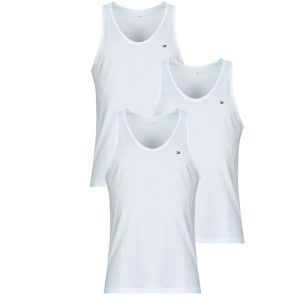 T-shirt senza maniche uomo Tommy Hilfiger 3P TANK TOP Bianco, elegante e versatile, ideale per un look casual. Realizzata in morbido cotone, perfetta per la stagione estiva e adatta per ogni occasione. Acquista ora per aggiungere un tocco di stile al tuo guardaroba.