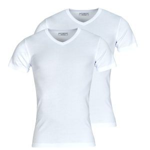 T-shirt uomo Athena DUO CHOC Pack de 2 in bianco, maniche corte, ideale per un look casual e moderno. Realizzata con materiale di alta qualità, offre comfort e stile. Perfetta per ogni occasione, da indossare in modo versatile e abbinabile. Disponibile nella confezione da 2 per un ottimo rapporto qualità-prezzo.