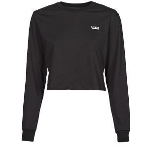T-shirts a maniche lunghe    JUNIOR V LS CROP  Nero