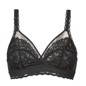 Triangolo/Senza ferretto    COEUR CROISE  Nero