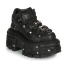 New Rock  MILO  Nero -  Derby Donna - 1
