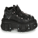 New Rock  MILO  Nero -  Derby Donna - 2