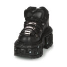 New Rock  MILO  Nero -  Derby Donna - 3
