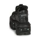 New Rock  MILO  Nero -  Derby Donna - 5