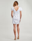 Abito corto Armani Exchange XW000476 Bianco Abiti corti Donna - 4