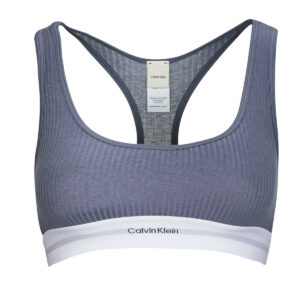 Brassiere  Calvin Klein Jeans  LIGHTLY LINED BRALETTE  Blu -  Brassiere Donna