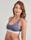 Brassiere Calvin Klein Jeans LIGHTLY LINED BRALETTE Blu Brassiere Donna - 5