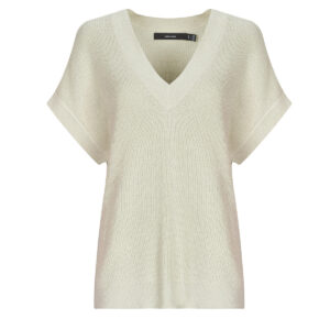 T-shirt  Vero Moda  VMNEWLEXSUN SHINE  Beige -  T-shirt maniche corte Donna