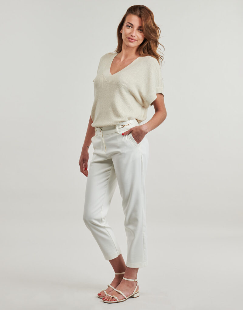 T-shirt Vero Moda VMNEWLEXSUN SHINE Beige T-shirt maniche corte Donna - 3