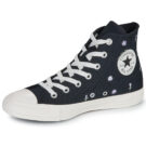 Converse CHUCK TAYLOR ALL STAR EMBROIDERED FLOWERS Nero Sneakers alte Donna - 4
