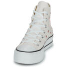 Converse CHUCK TAYLOR ALL STAR LIFT Bianco Sneakers alte Donna - 3