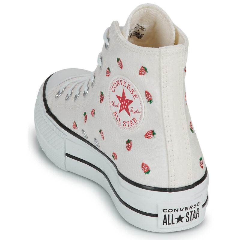 Converse CHUCK TAYLOR ALL STAR LIFT Bianco Sneakers alte Donna - 5