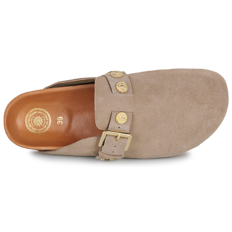 L'Atelier Trop&eacute;zien ST26 Beige Zoccoli Donna - 6