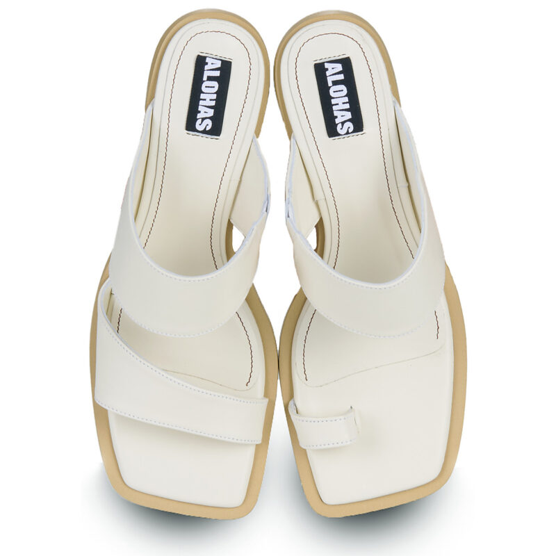 ALOHAS GABIN Bianco Ciabatta Donna - 6