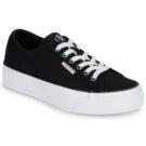 Calvin Klein Jeans VULC FLATFORM CTN LOGO TAG Nero Sneakers basse Donna - 1