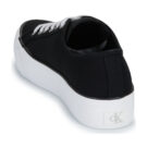 Calvin Klein Jeans VULC FLATFORM CTN LOGO TAG Nero Sneakers basse Donna - 5