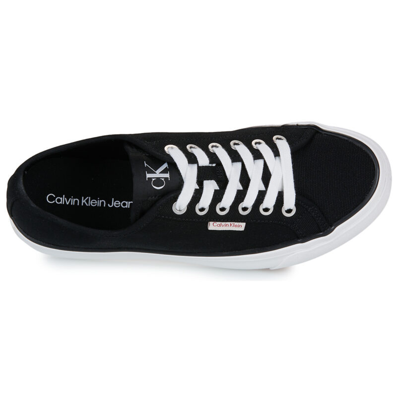 Calvin Klein Jeans VULC FLATFORM CTN LOGO TAG Nero Sneakers basse Donna - 6