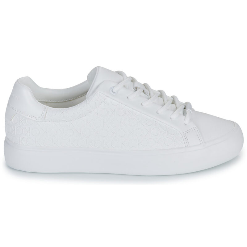 Calvin Klein Jeans VULC LACE UP MONO PU Bianco Sneakers basse Donna - 2