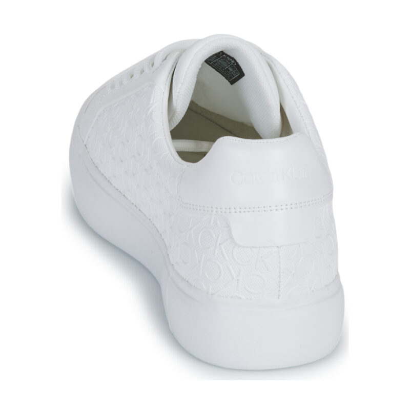 Calvin Klein Jeans VULC LACE UP MONO PU Bianco Sneakers basse Donna - 5