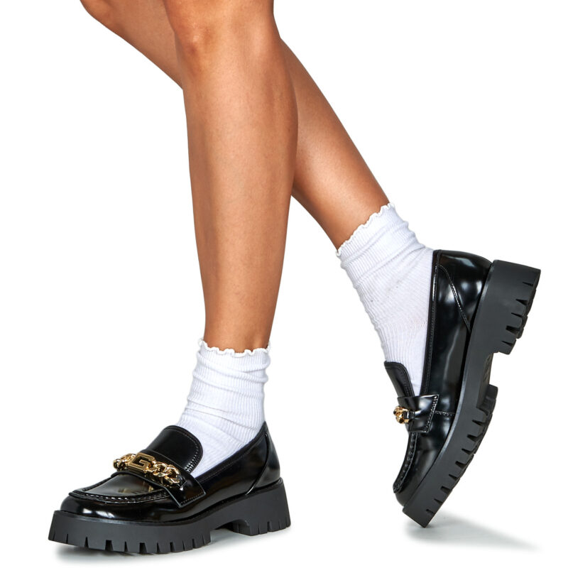 Guess ALMOSTY Black Women's Loafers - 8