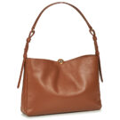 Furla FURLA Sac bandouli&egrave;re souple SFERA M marron pour femme - 2