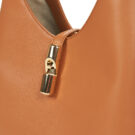 Furla FURLA Sac bandouli&egrave;re femme GOCCIA M HOBO marron - 4
