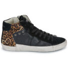 Philippe Model PRSX HIGH WOMAN Black High Sneakers Woman - 2