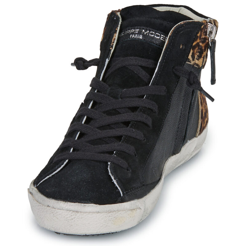 Philippe Model PRSX HIGH WOMAN Black High Sneakers Woman - 3