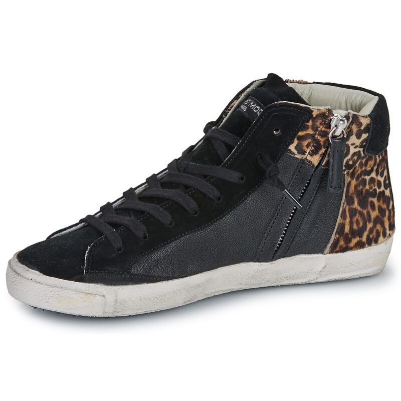 Philippe Model PRSX HIGH WOMAN Black High Sneakers Woman - 4