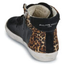 Philippe Model PRSX HIGH WOMAN Black High Sneakers Woman - 5