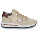 Philippe Model TROPEZ HAUTE LOW WOMAN Beige Sneakers basse Donna - 2