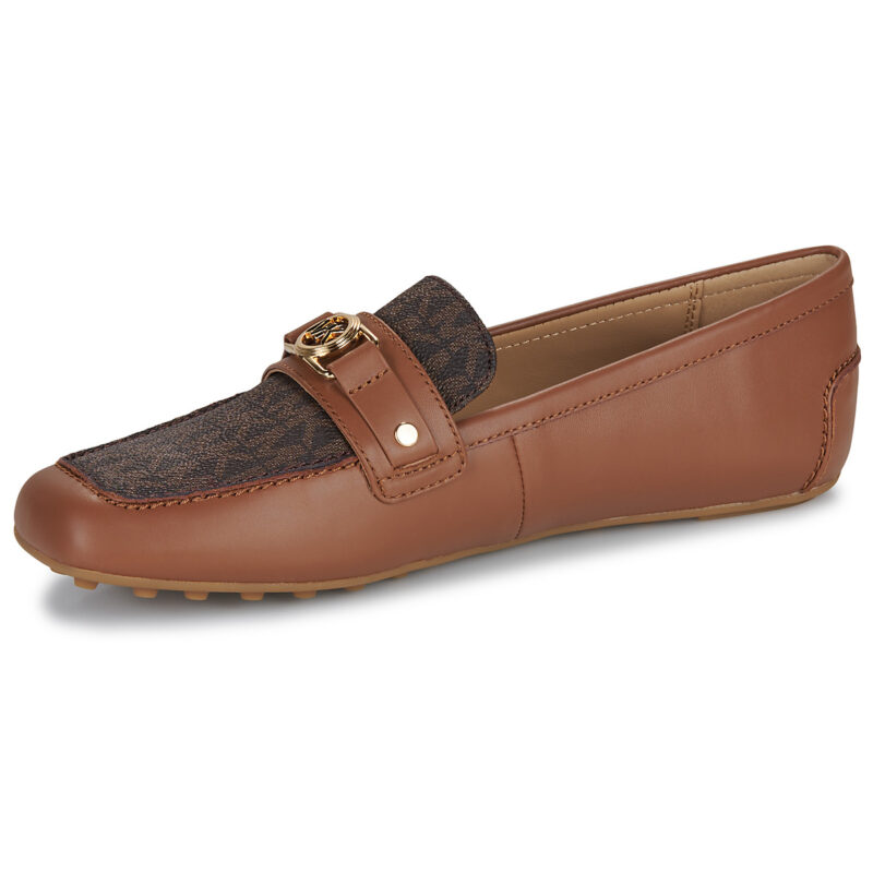 MICHAEL Michael Kors MANDY LOAFER MOC Brown Women's Moccasins - 4