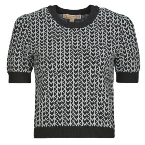Camicetta  MICHAEL Michael Kors  MK JACQUARD SS CREW  Multicolore -  Camicette Donna