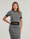 Camicetta  MICHAEL Michael Kors  MK JACQUARD SS CREW  Multicolore -  Camicette Donna - 2