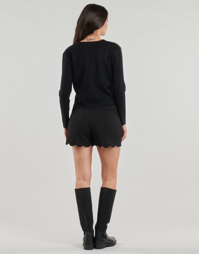 Pullover Moony Mood TINA Schwarze Damenpullover - 4