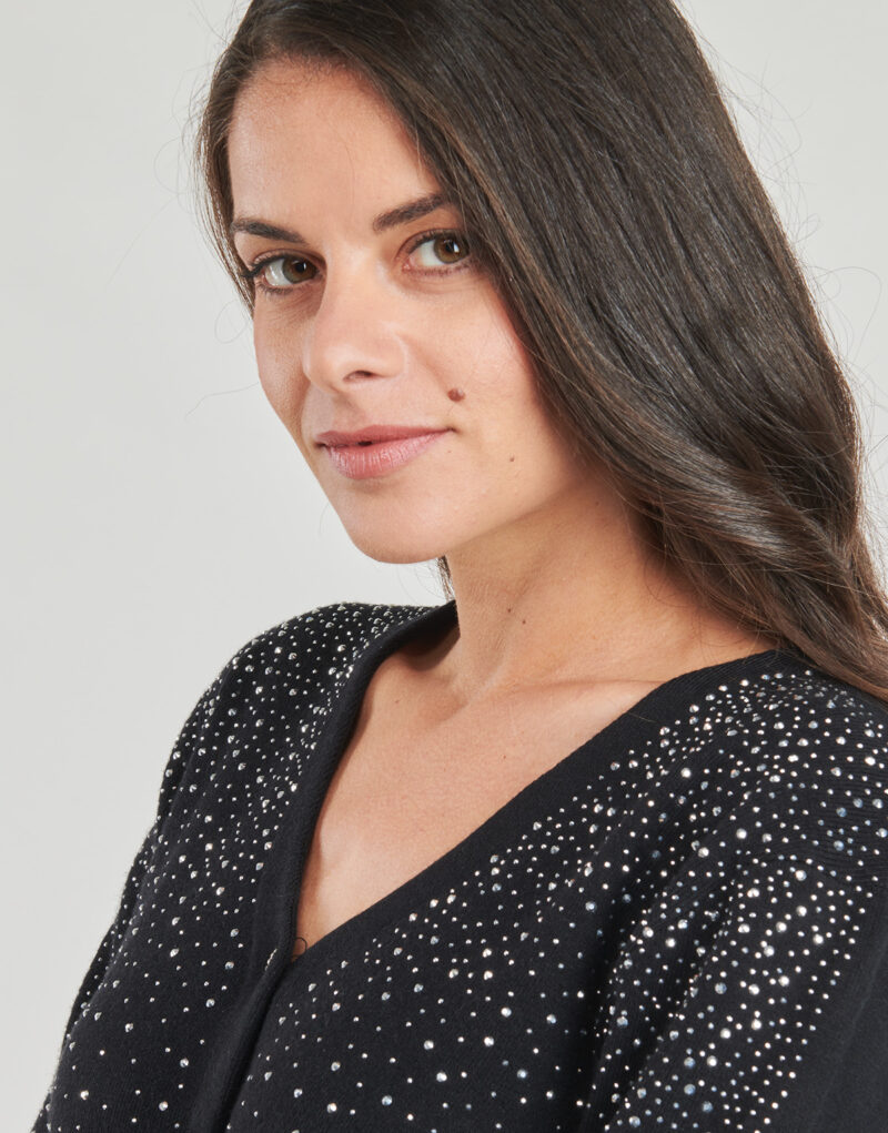 Pullover Moony Mood TINA Schwarze Damenpullover - 5