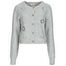 Chaleco / C&aacute;rdigan Moony Mood Chaleco/c&aacute;rdigan gris para mujer ELLIA - 1
