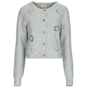 Gilet / Cardigan  Moony Mood  ELLIA  Grigio -  Gilet / Cardigan Donna