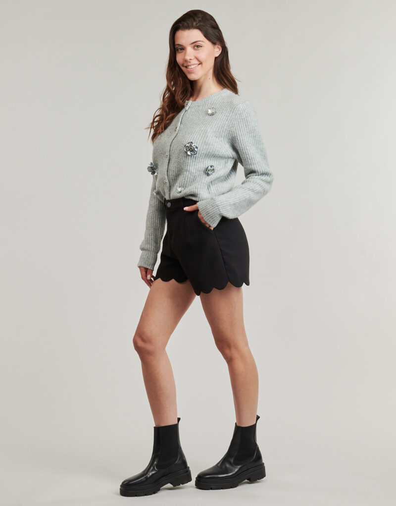 Chaleco / C&aacute;rdigan Moony Mood Chaleco/c&aacute;rdigan gris para mujer ELLIA - 3