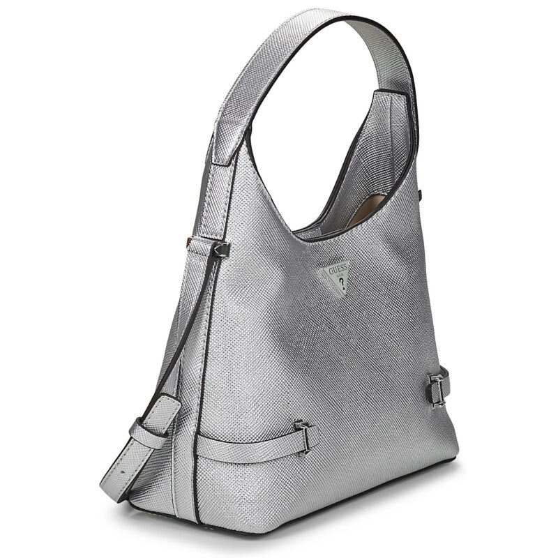 Guess ROSALBA SMALL HOBO CROSSBODY Argento Borse a spalla Donna - 2