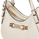 Guess LEFIA SMALL SATCHEL Beige Borse a spalla Donna - 4