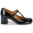 Chie Mihara MOKASI Black Women's Pumps - 2