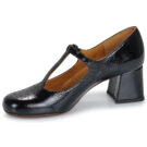 Chie Mihara MOKASI Black Women's Pumps - 4