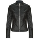 Giacca in pelle  Moony Mood  PUIRI  Nero -   Giacche in pelle Donna - 1