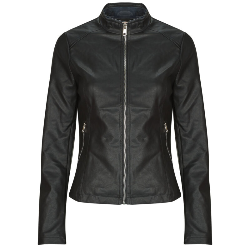 Giacca in pelle  Moony Mood  PUIRI  Nero -   Giacche in pelle Donna - 1