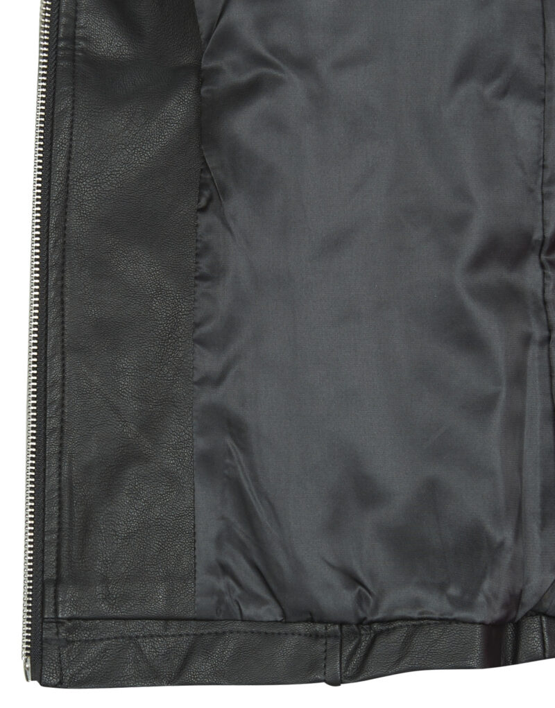Giacca in pelle  Moony Mood  PUIRI  Nero -   Giacche in pelle Donna - 6